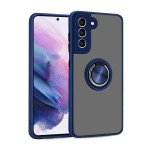 Wholesale Tuff Slim Armor Hybrid Ring Stand Case for Samsung Galaxy A52 5G (Navy Blue)